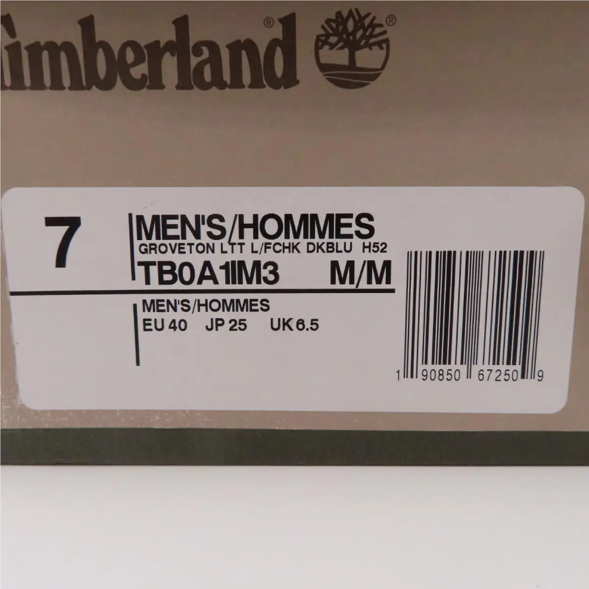 Timberland shoes - Groveton LTT - Groveton LTT - Navy Blue (UPC: 190850672509) 6