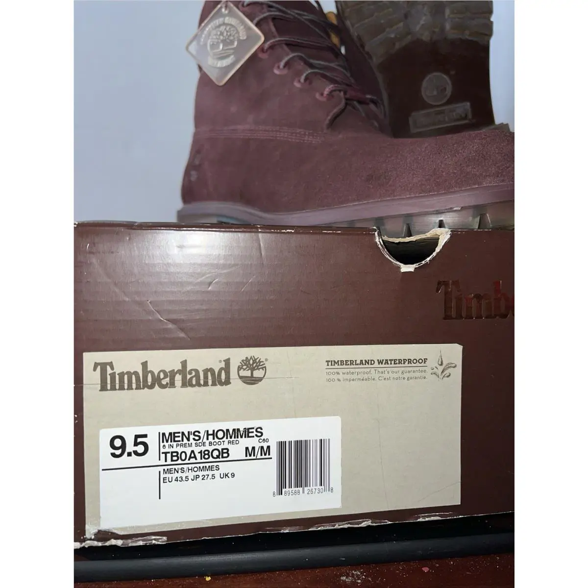 Timberland shoes - Autumn Leaf - Autumn Leaf - TB0A18QB A18QB A18QB601 - Dark Port (Burgundy) 1