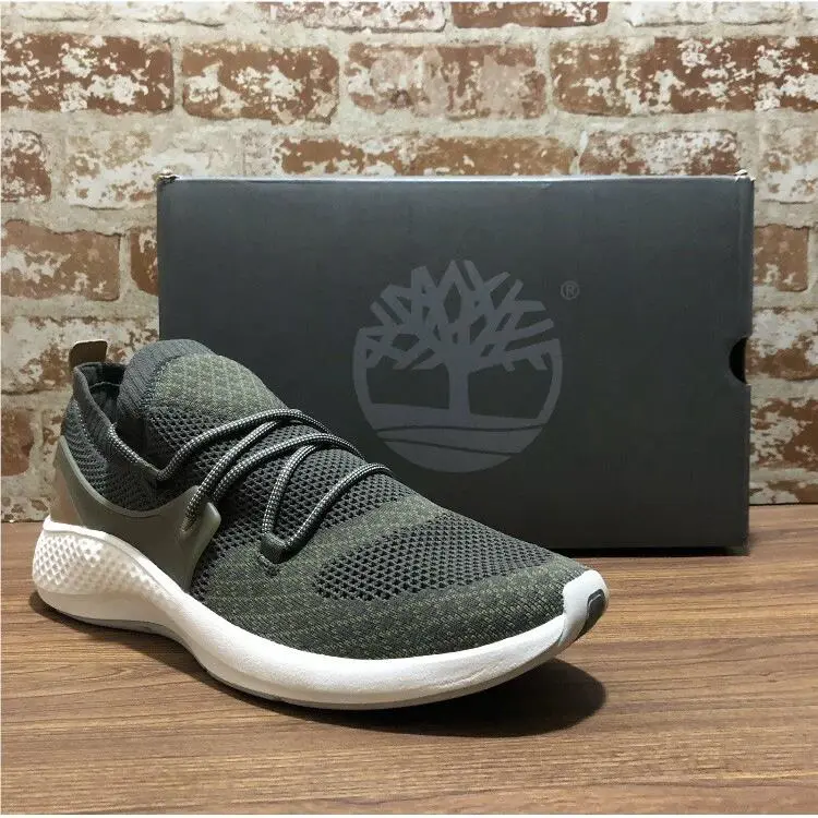Timberland shoes - A1O9N - FLYROAMGOKNIT - DARK GREEN KNIT JACQUARD (UPC: 0191479176287) 1