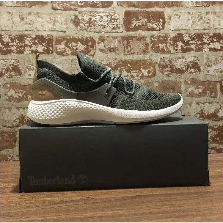 Timberland shoes - A1O9N - FLYROAMGOKNIT - DARK GREEN KNIT JACQUARD (UPC: 0191479176287) 2