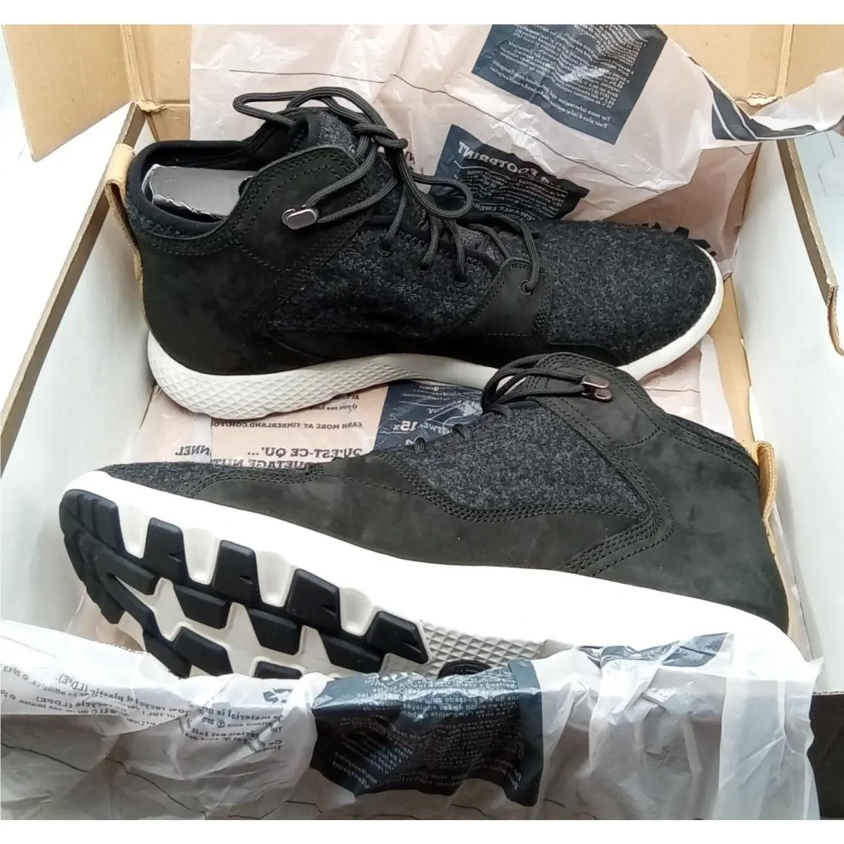 Timberland shoes - Timberland Flyroam NXT Wool Chukka - Black (UPC: 191475141937) 5