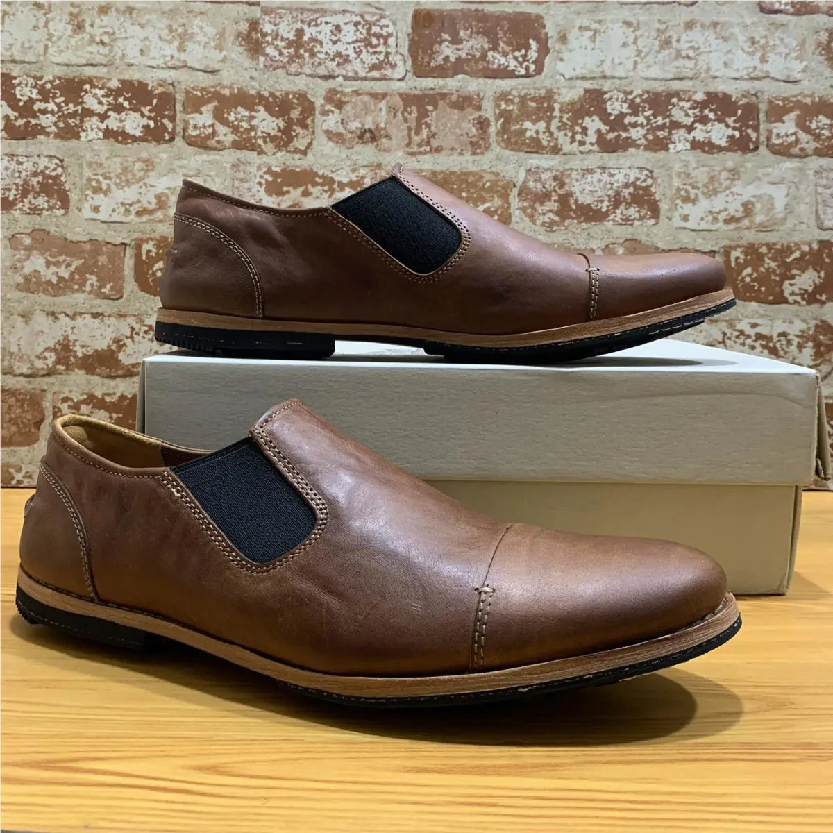Men`s Timberland Boot Company® WH LH Cap Toe Double Gorge Style A163K636 Sz 13M