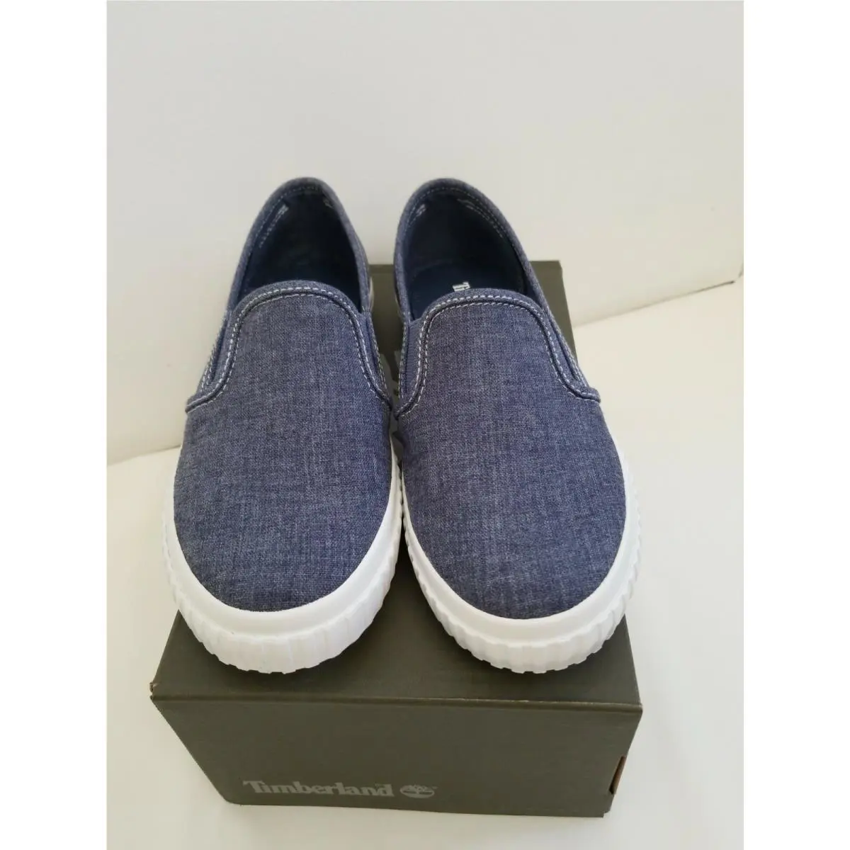 Timberland shoes - WOMEN`S NEWPORT BAY SLIP-ON SHOES - Dark Blue Canvas 0