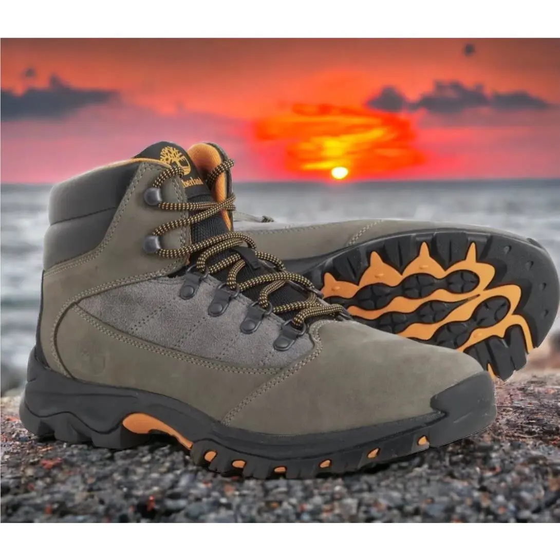 Timberland shoes - Timberland Rangeley Mid Hiker Medium Brown Full Grain - A5RDB - Gray (UPC: 0196246434300) 1