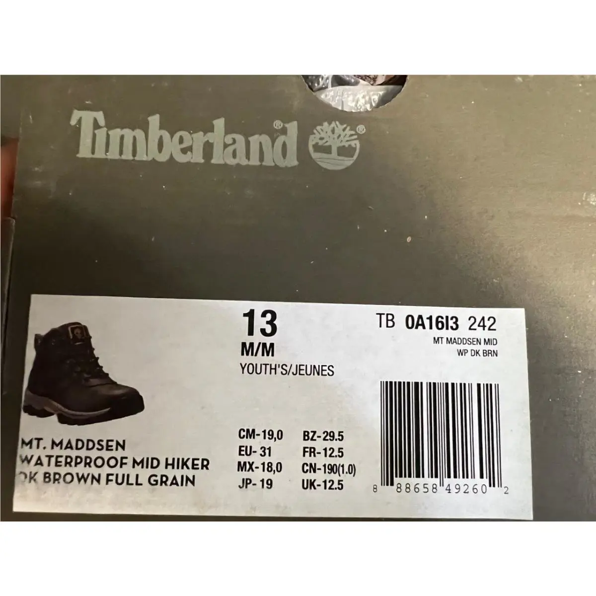 Timberland shoes - Little Kid - Little Kid - Dark Brown 0