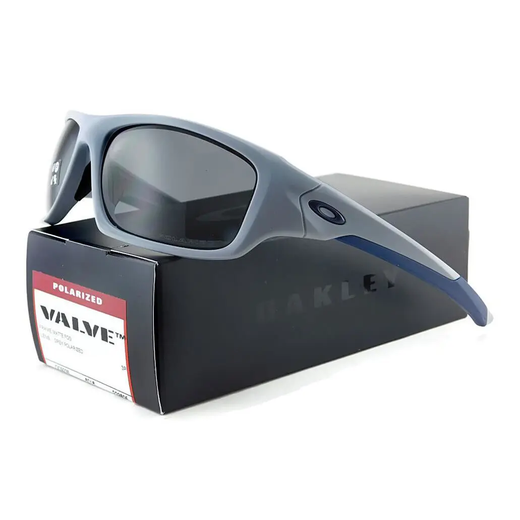 Valve Sunglasses 9236-05 Matte Fog / Polarized Grey Lens by Oakley