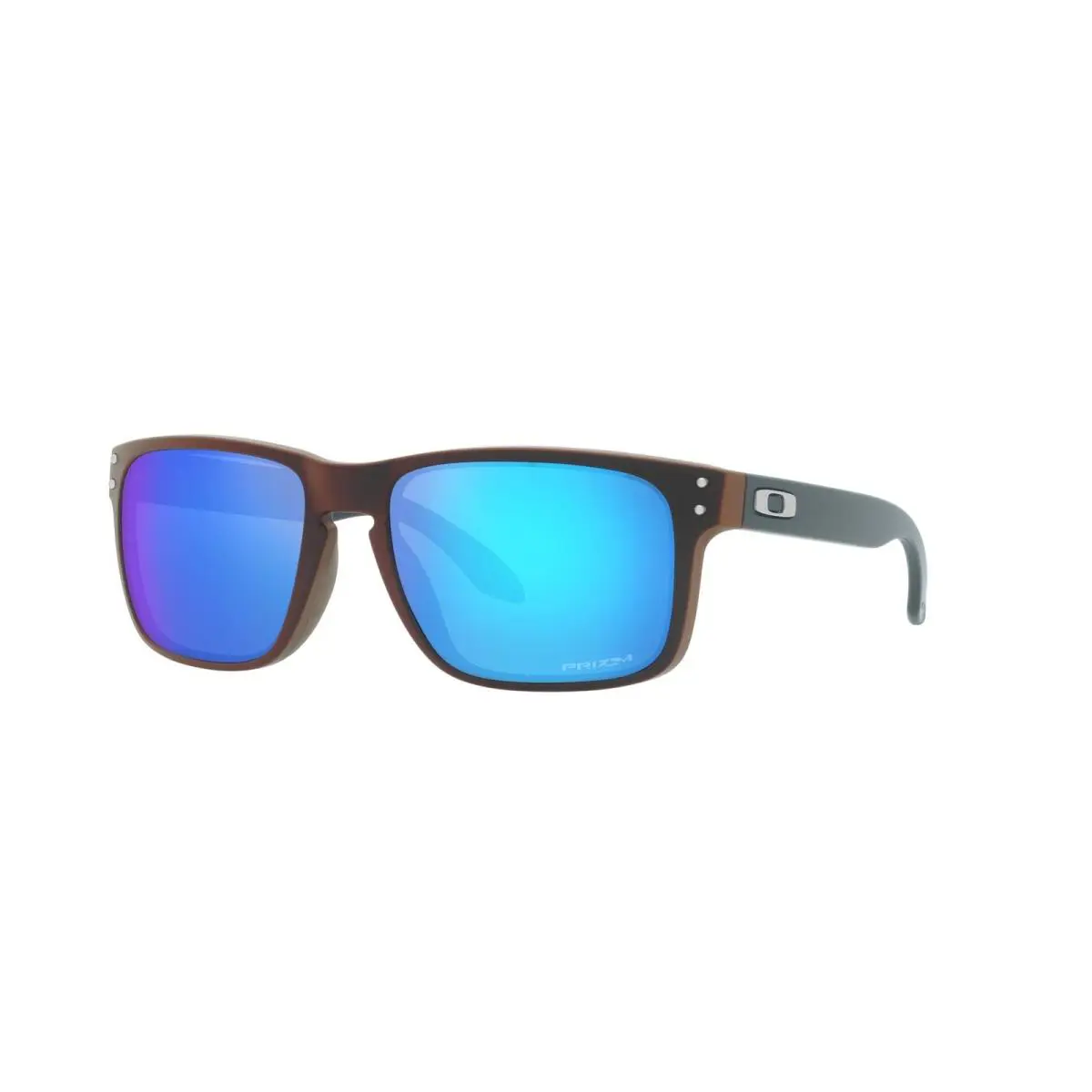 OO9102-W6 Mens Oakley Holbrook Sunglasses - Frame: Matte Black, Lens: Prizm Sapphire