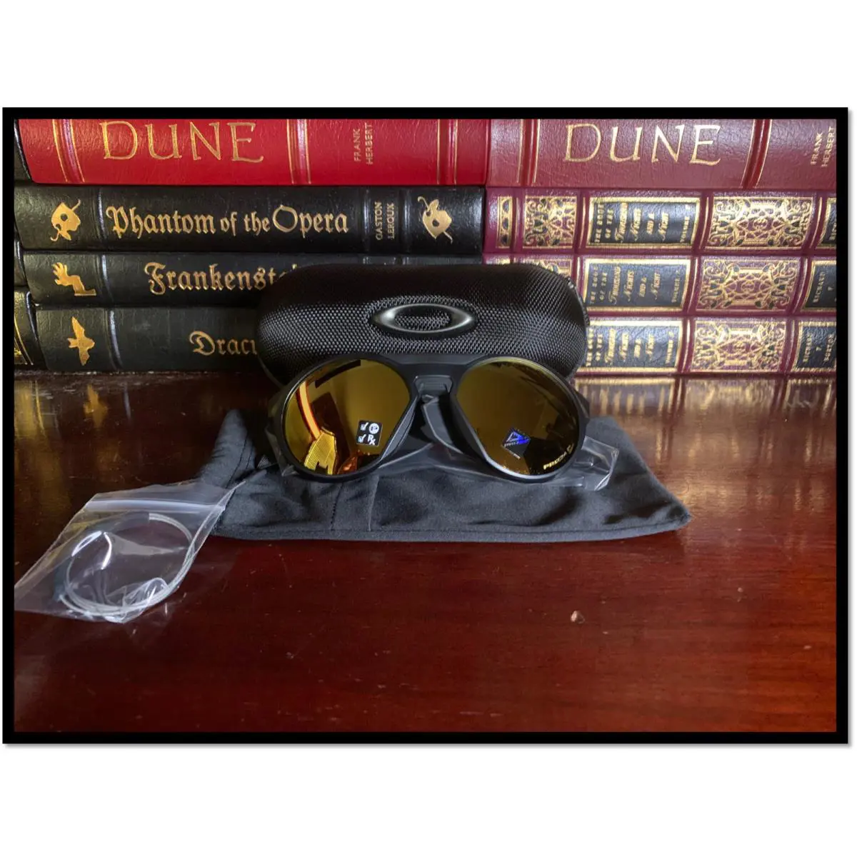 Clifden Holiday Matte Black Sunglasses Prizm 24K Limited Edition by Oakley