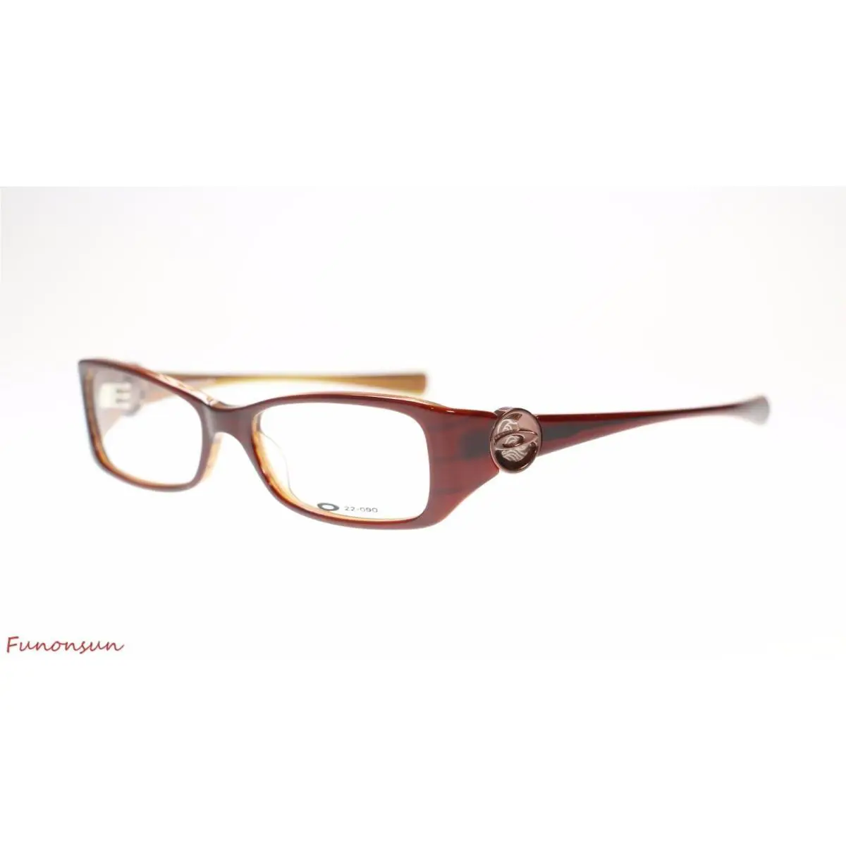 Women`s Frame Spontaneous OX1029 22-090 Brown Rectangular Eyeglasses 51mm by Oakley