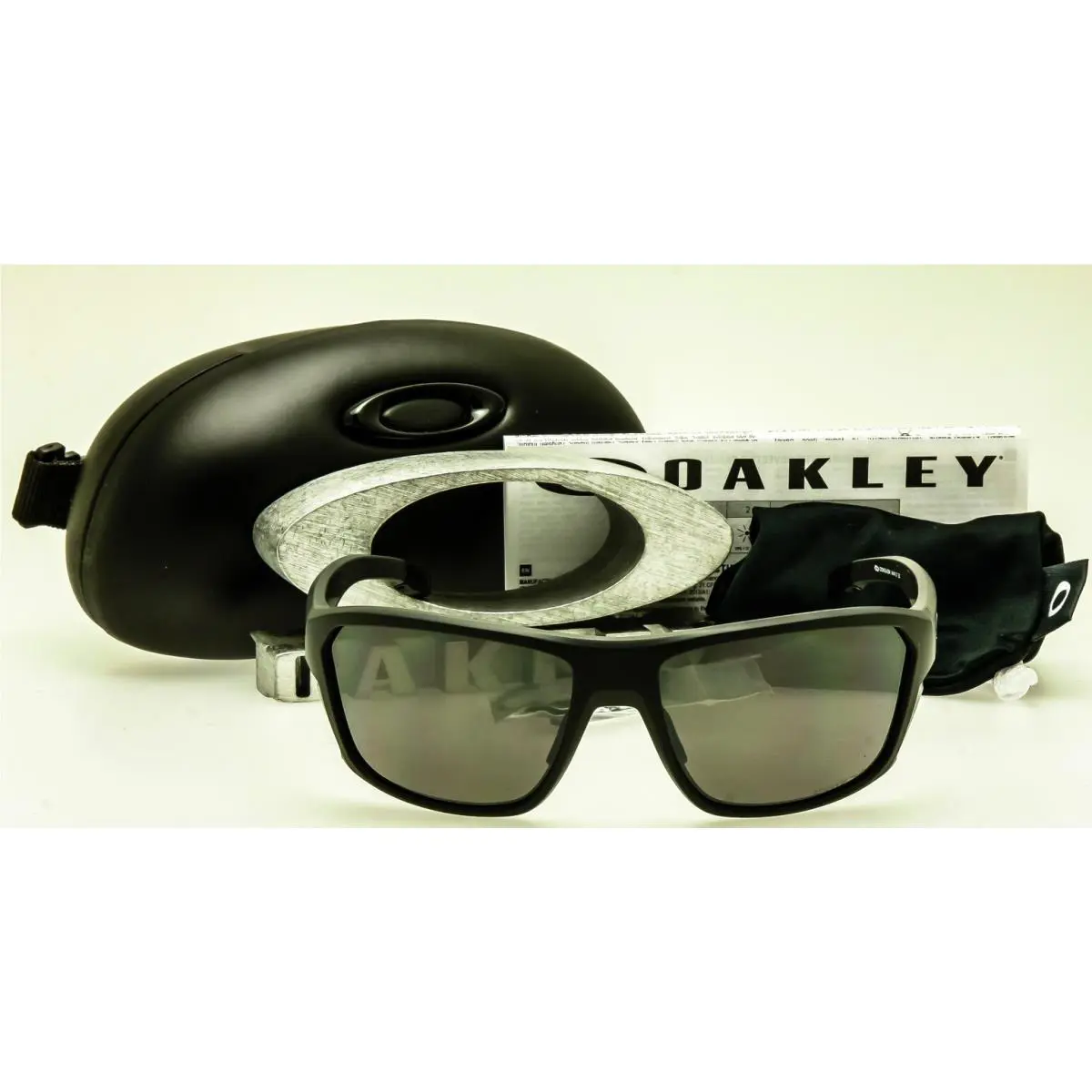 Split Shot 9416-0264 Matte Carbon Prizm Black Iridium Usa Made OO9416-02 by Oakley