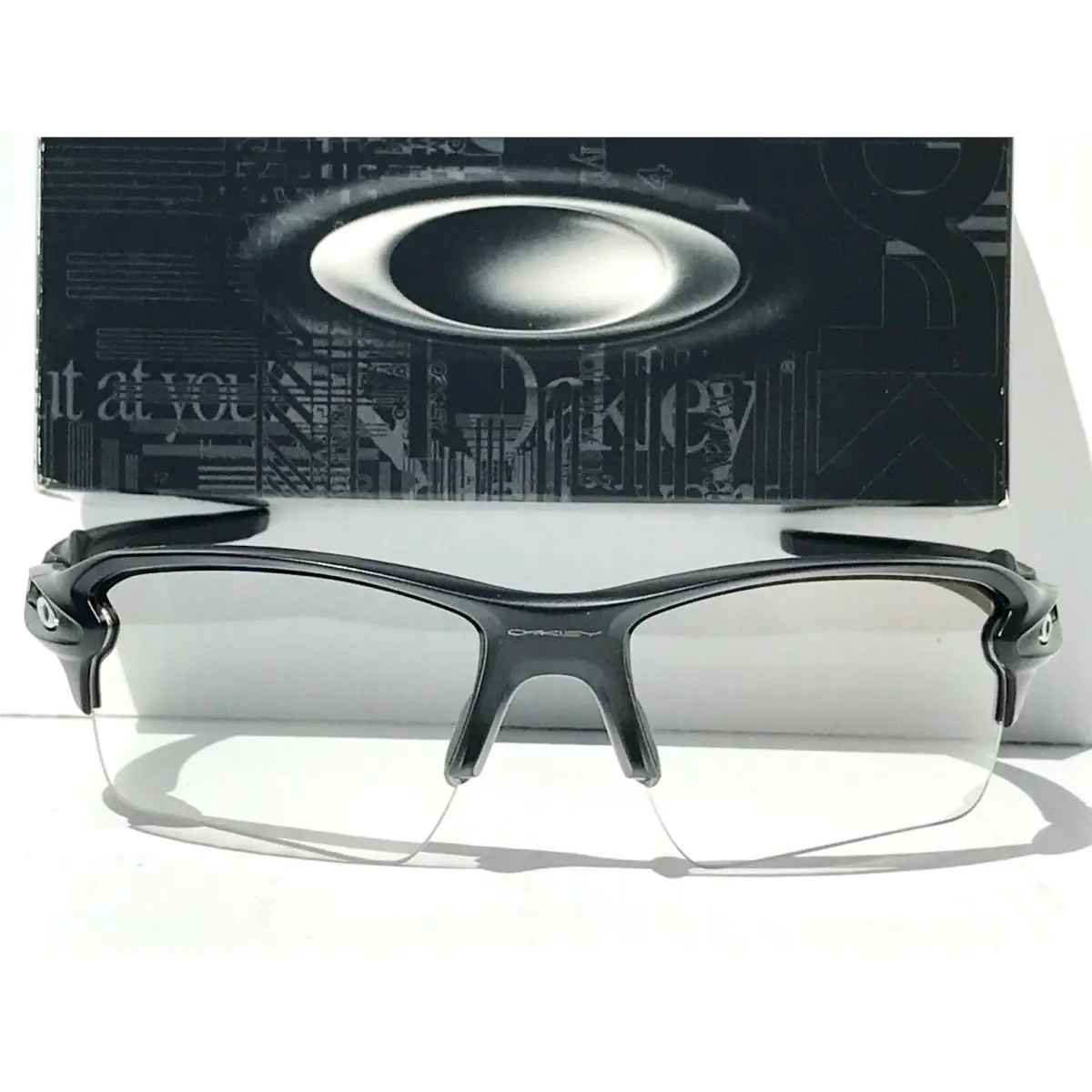Flak 2.0 XL Matte Black w Clear Lens Sunglass 9188-98 Pickleball by Oakley