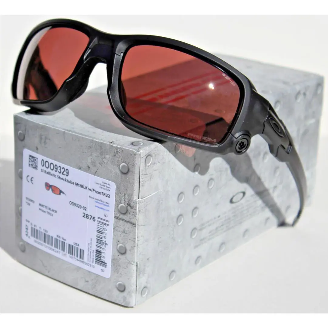 Shocktube SI Ballistic Matte Black/prizm TR22 OO9329-02 Z87+ by Oakley