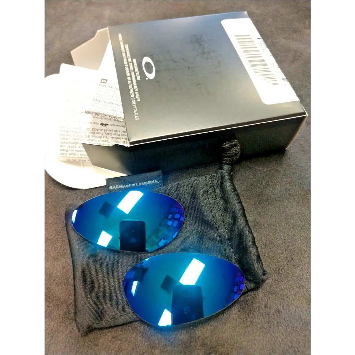 Oakley Penny Prizm Sapphire Polarized Lenses Replacement Custom Cut