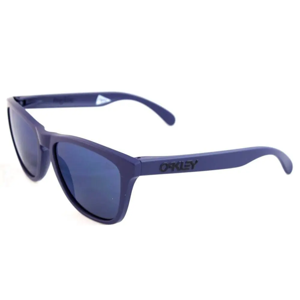 Frogskins Pilgrim Surf and Supply Matte Navy W/ice Iridium OO9013-02 Rare by Oakley