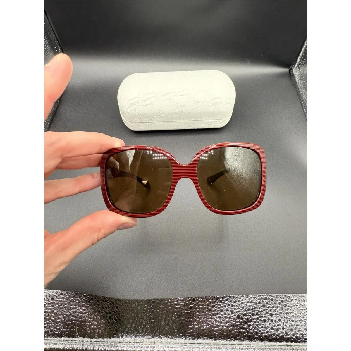 Unfaithful Red Gypsy Dark Bronze Lenses oo2029-03 by Oakley