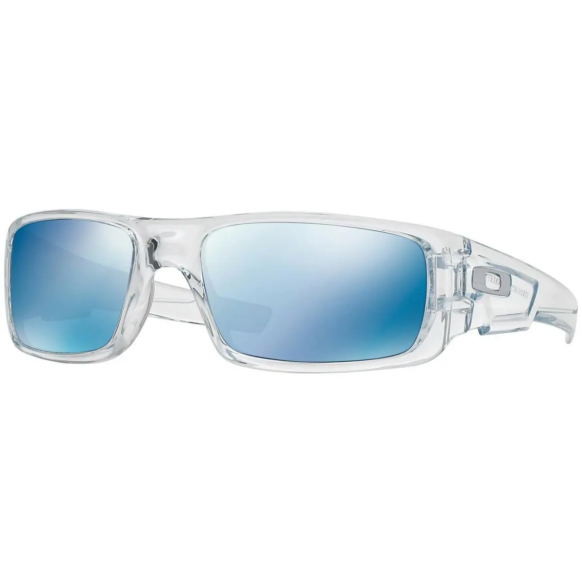 Crankshaft Sunglasses OO9239-04 Polished Clear Frame / Ice Iridium Lens by Oakley
