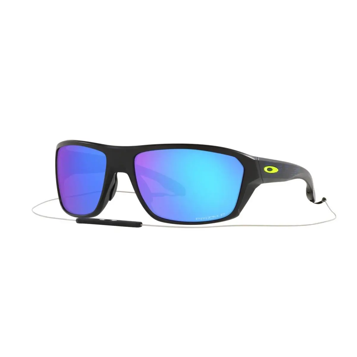 OO9416-33 Mens Oakley Split Shot Polarized Sunglasses - Frame: Matte Black, Lens: Prizm Sapphire