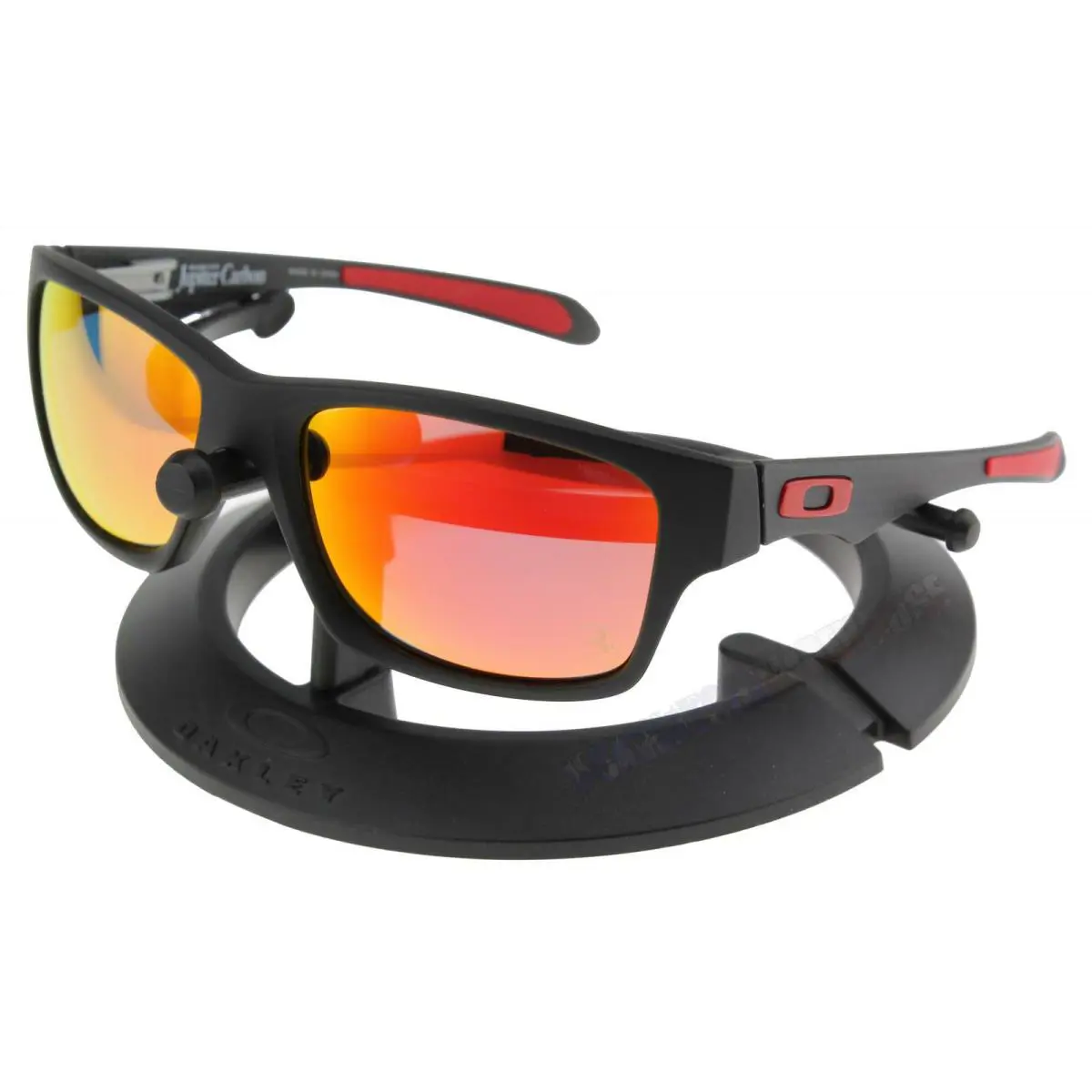 Sunglasses Scuderi Ferrari Jupiter Carbon W/ruby Irdium Polar OO9220-06 by Oakley