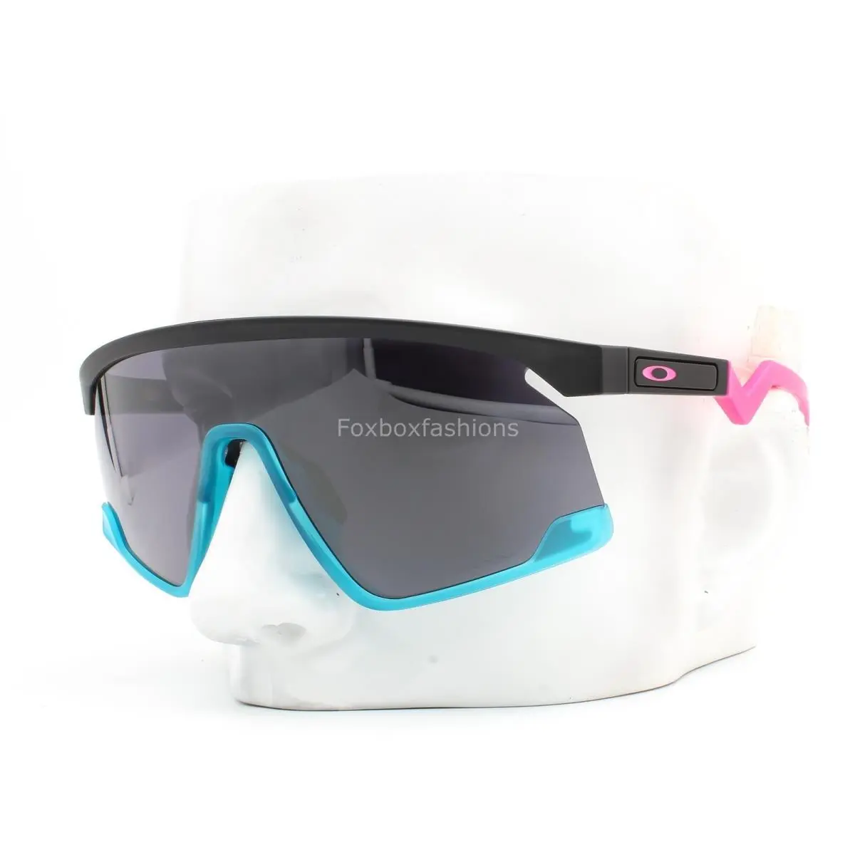 Oakley Bxtr Sunglasses OO9280-0539 Matte Black Blue Pink Prizm Black W/pouch
