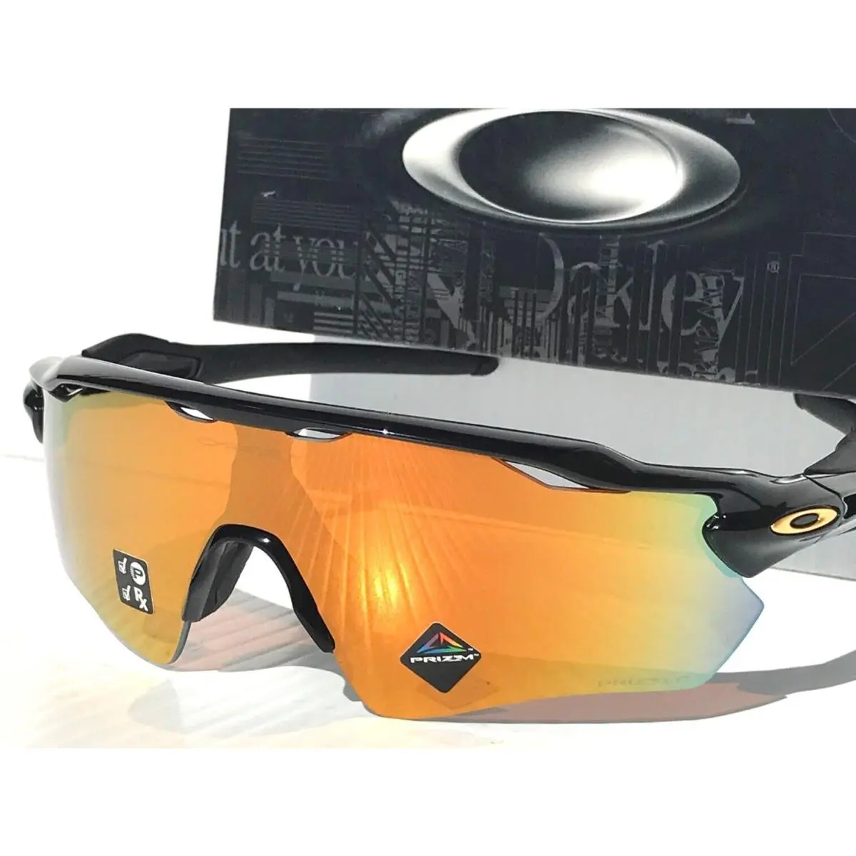 Radar EV Path Black Prizm Polarized 24k Gold Lens Sunglass 9208-C9 by Oakley