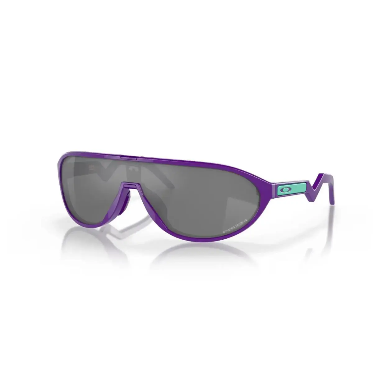 Cmdn Sunglasses OO9467A 0433 Electric Purple Frame W/ Prizm Black Lens by Oakley