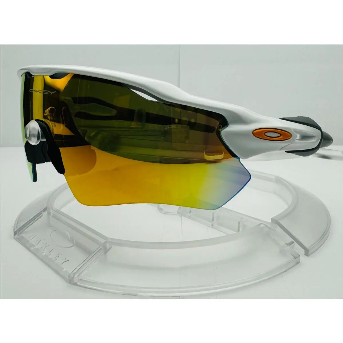 Oakley Radar EV Path Sunglasses / Polished White / Fire Iridium / 009208-16