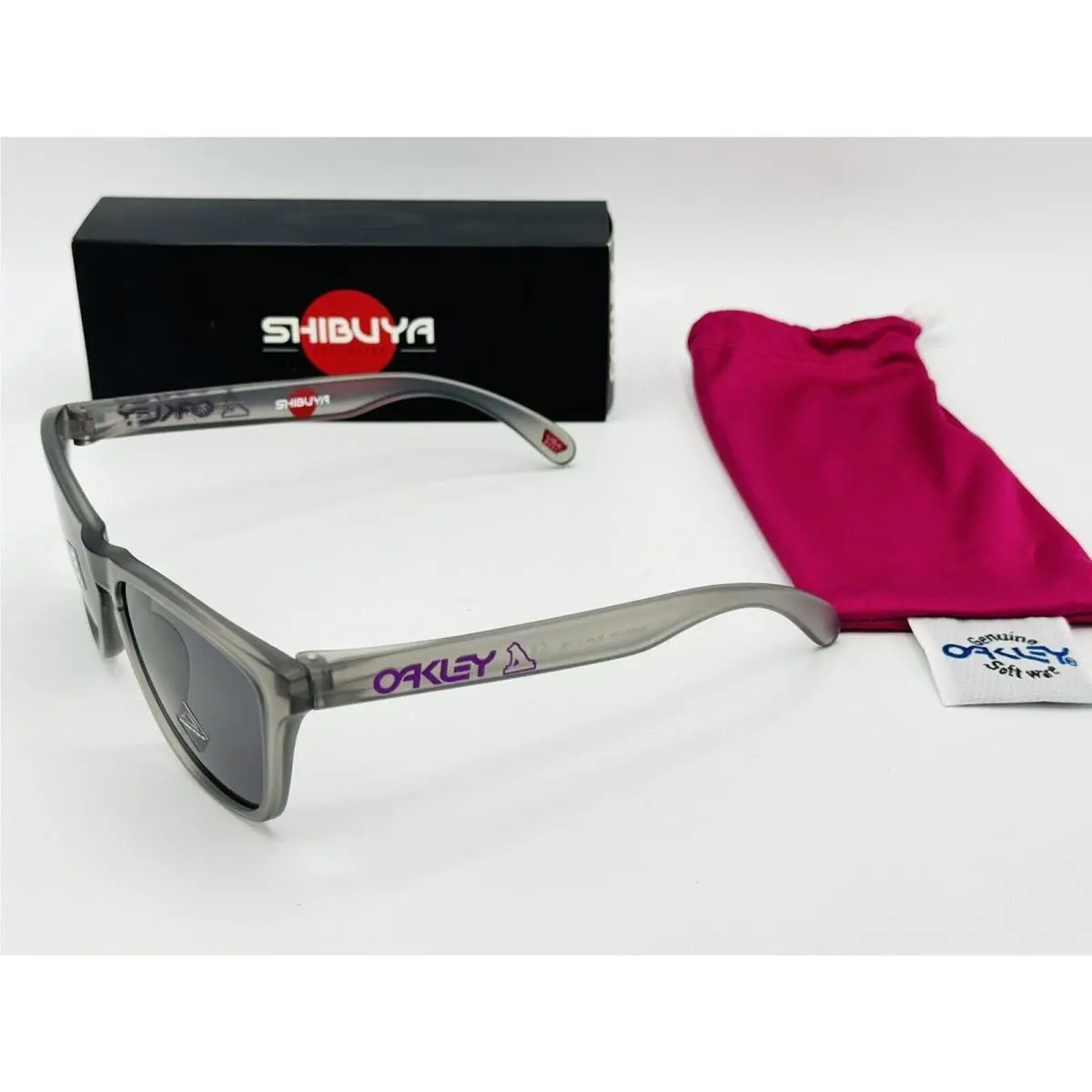 Frogskins Shibuya Japan Release Sunglasses Grey Ink Limited Edition by Oakley