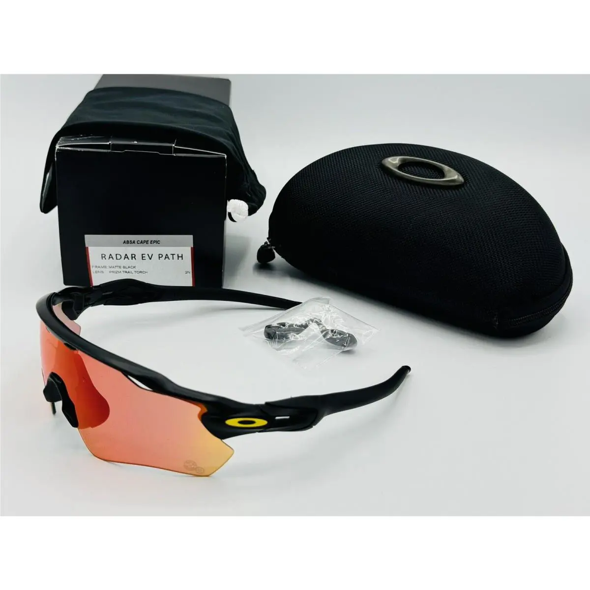 Radar EV Path Absa Cape Epic Sunglasses Black W/ Yellow Limited Edition by Oakley