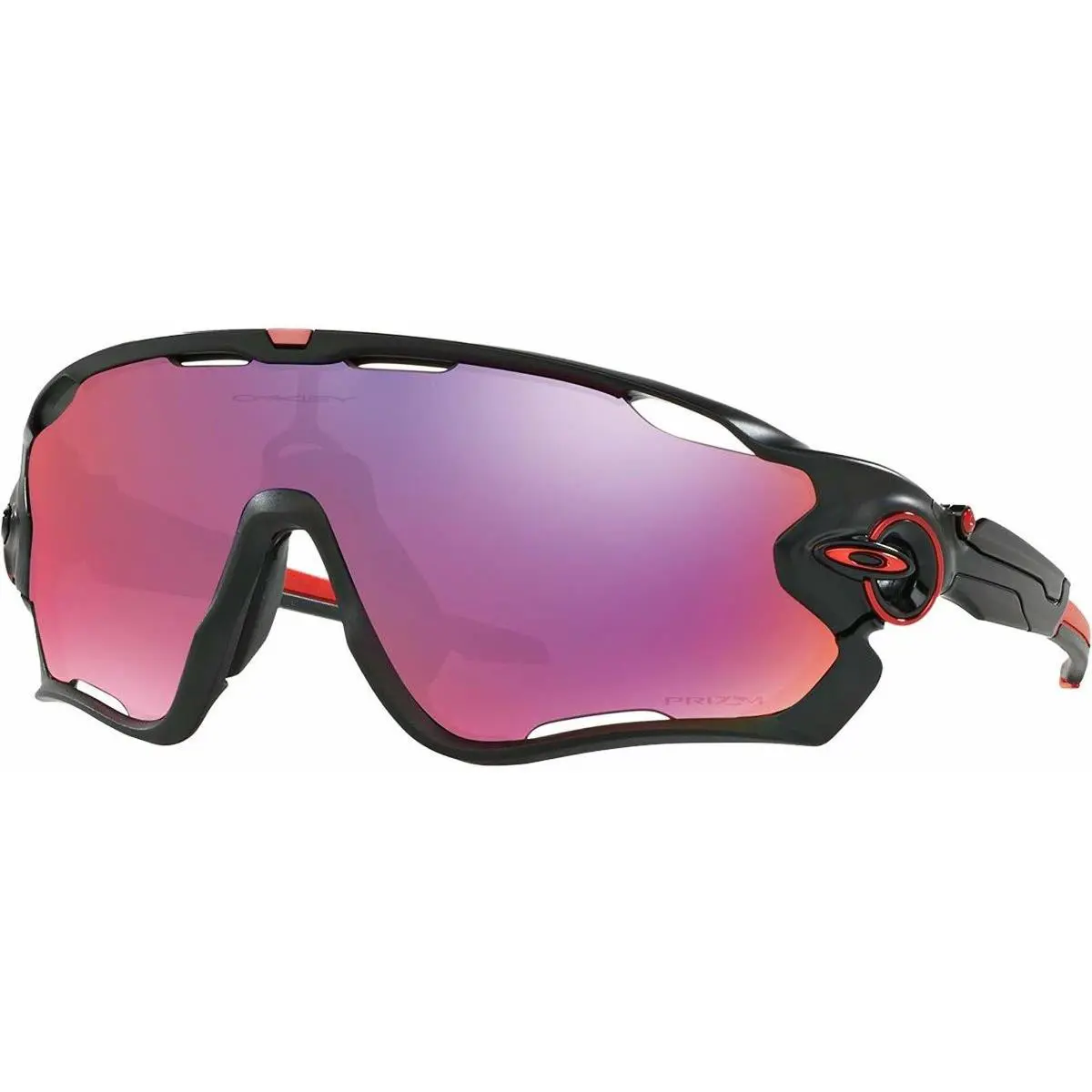 Jawbreaker - Matte Black Frames Prizm Road Lenses L 136mm by Oakley