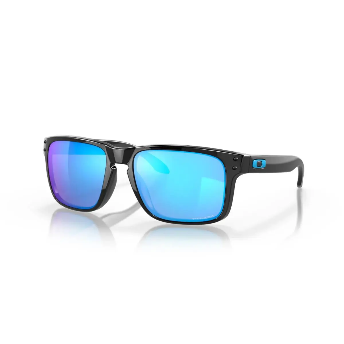 Sunglasses Holbrook OO9102-F555 Polished Black with Prizm Sapphire Lenses by Oakley