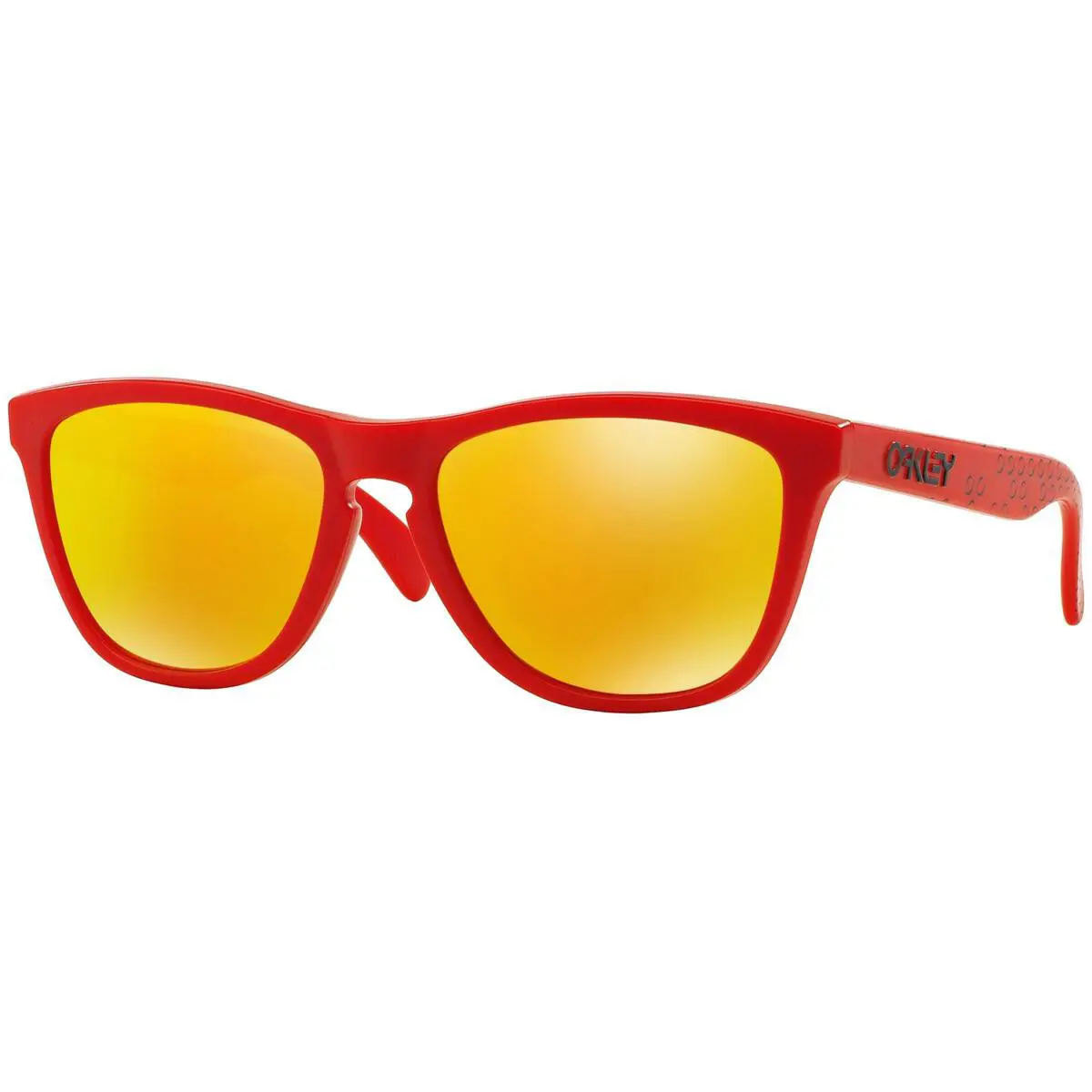 Frogskins Limited Edition B1B Collection Mett Red W/fire Iridm OO9013-48 by Oakley