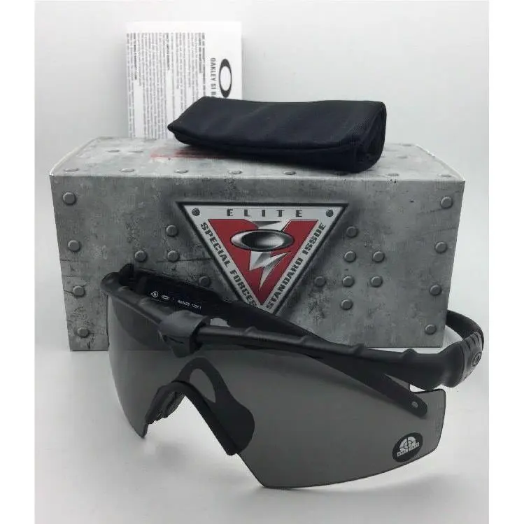 Ballistic M-frame 2.0 Safety Glasses OO9213-03 Black w/ Grey Ansi Z87.1 by Oakley