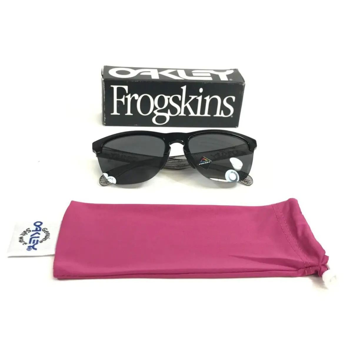 Sunglasses Frogskins Lite OO9374-4863 Polished Black Frame w/ Prizm Black by Oakley