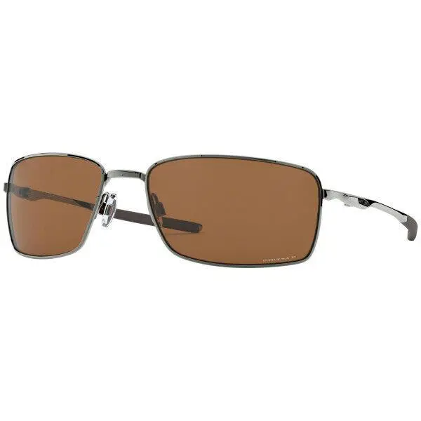Square Wire Brown Lens Tungsten Ultralight Sunglasses OO4075-14 60 by Oakley