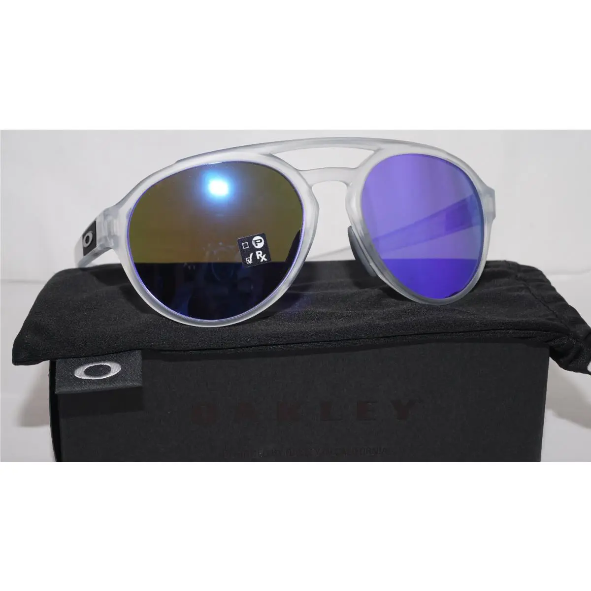 Oakley Sunglasses Forager A Clear Purple Mirror OO9421F-0358
