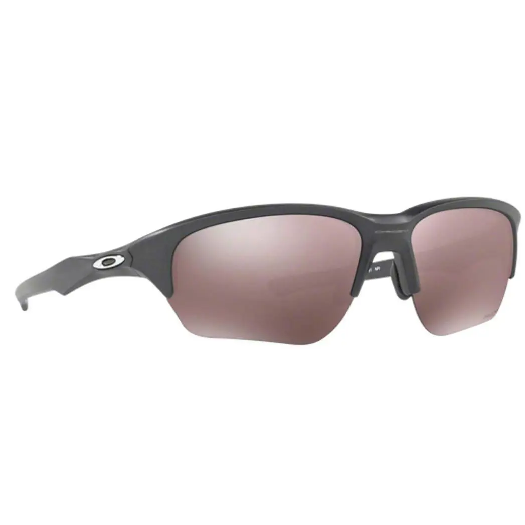 Oakley Flak Beta Matte Black Sunglasses Half Rim OO9363-0864 64-08-131 - Frame: Black, Lens: Black