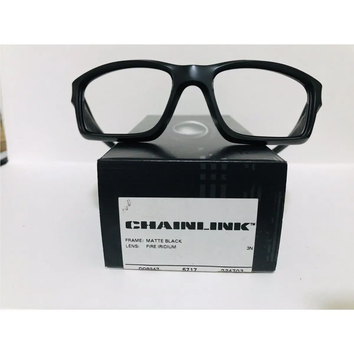Chainlink Matte Black Sunglasses Frame 9247-03 Only Frame no Lenses by Oakley
