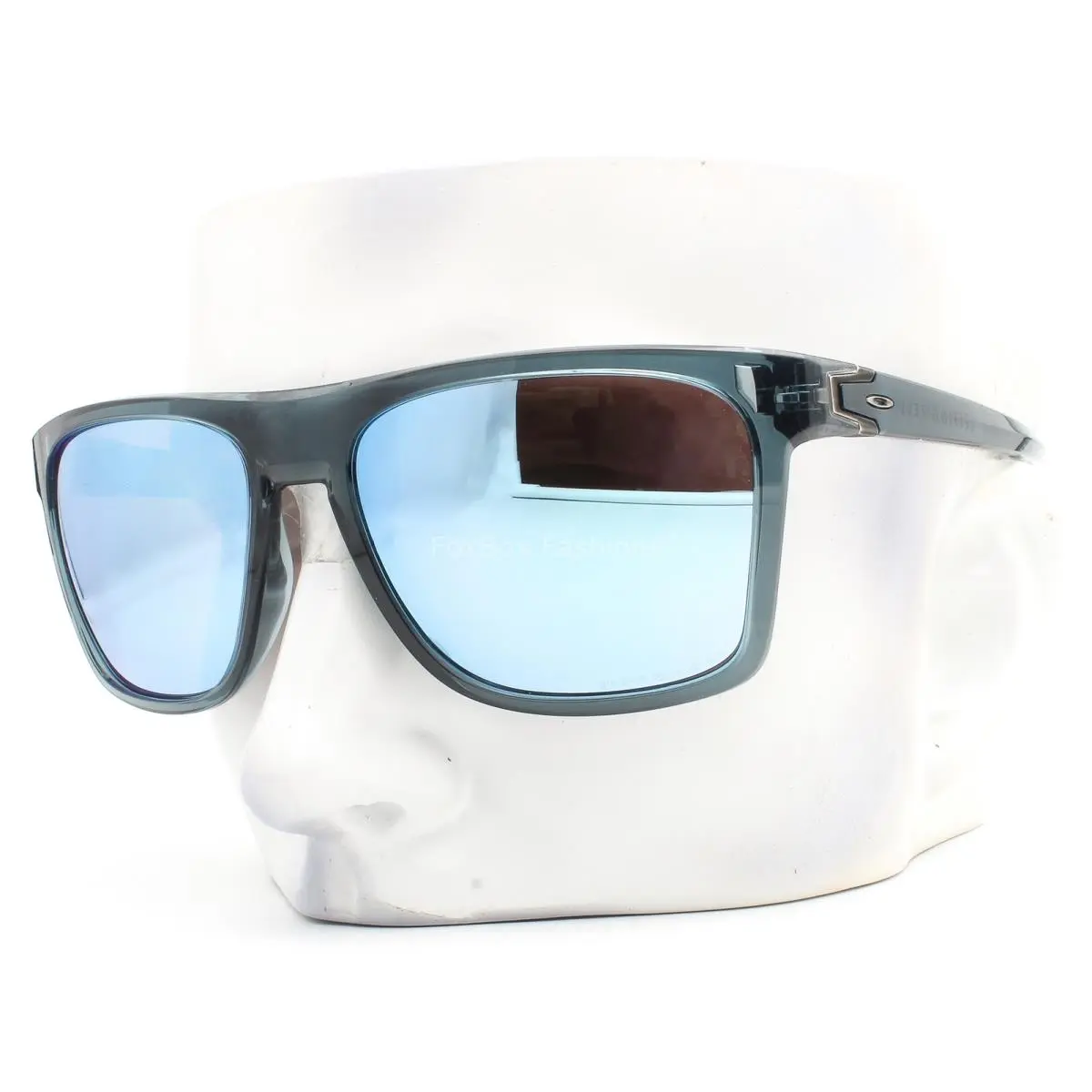 Sunglasses Leffingwell Crystal Black Polarized Prizm OO9100-0557 W/pouch by Oakley