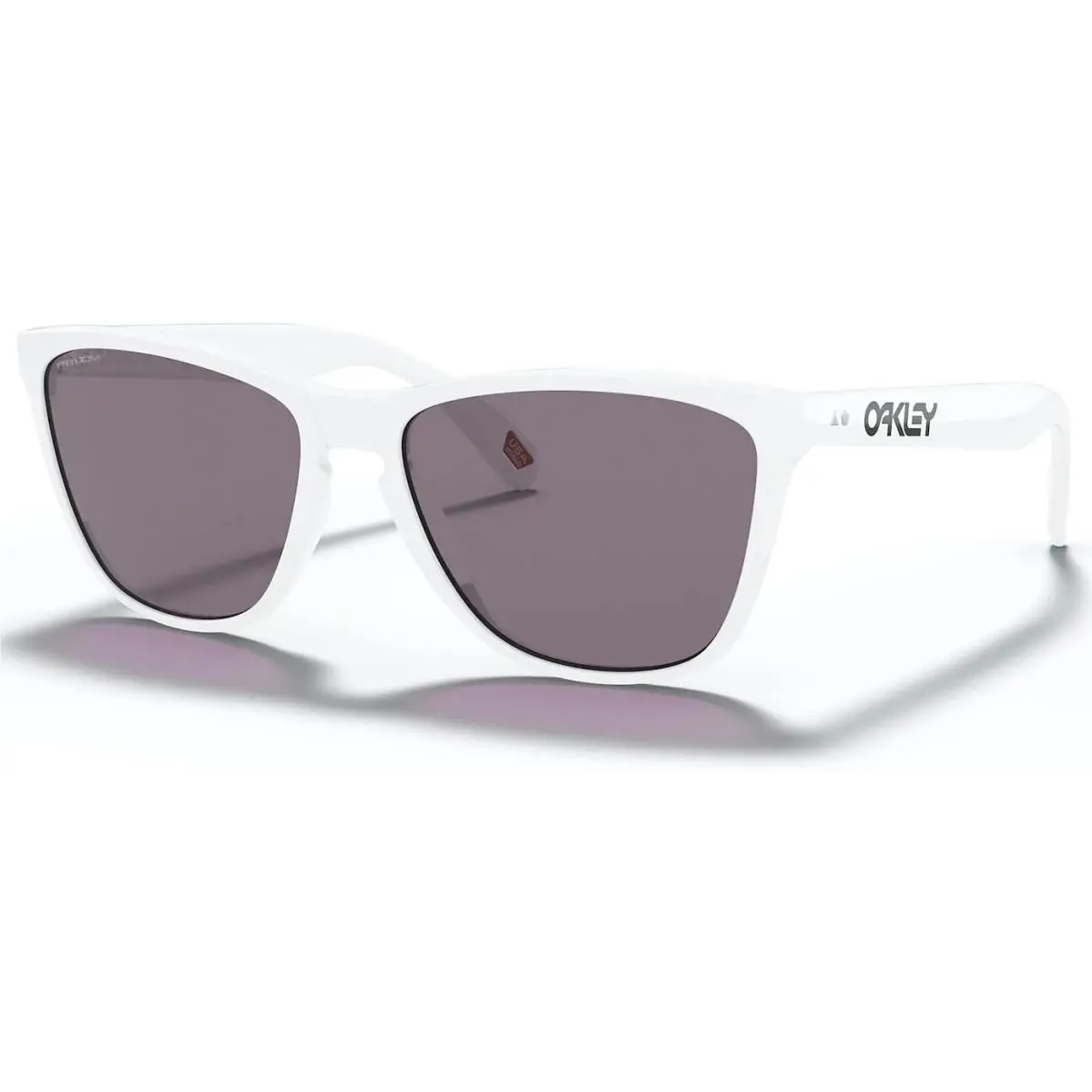 Oakley Frogskins Limited Edition 35th Polished White W/prizm Grey OO9444-01 - Frame: White, Lens: Gray