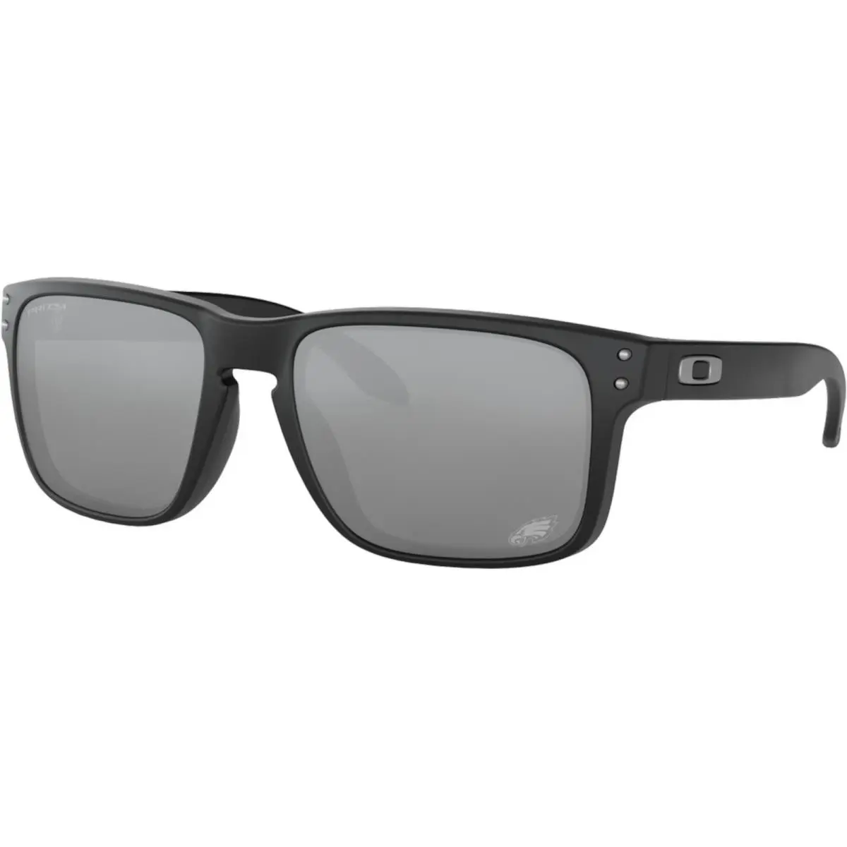 Men`s Holbrook Nfl Philadelphia Eagles Black/prizm Black 55mm Sunglasses by Oakley