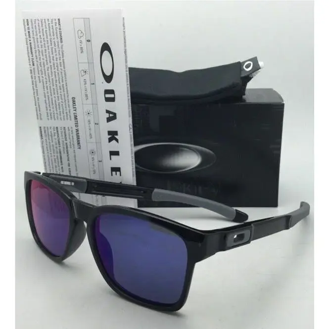 Catalyst Sunglasses OO9272-06 Black Ink Frames with +red Iridium Lenses by Oakley