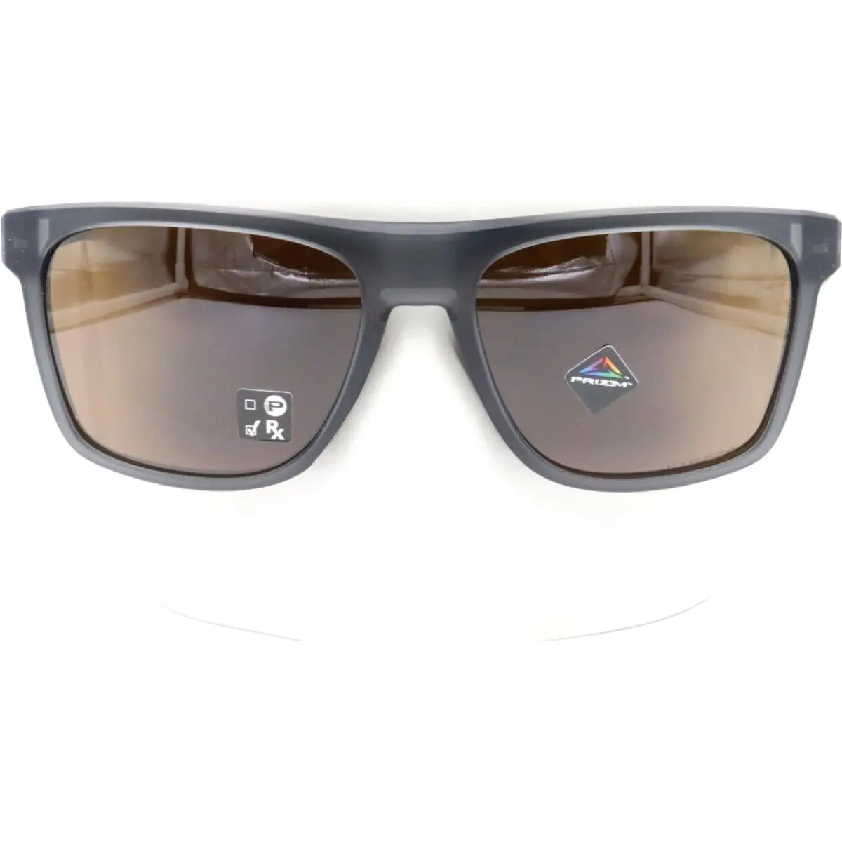 Oakley Leffingwell Matte Gray Smoke Prizm Tungsten Sunglasses OO9100-0257 57