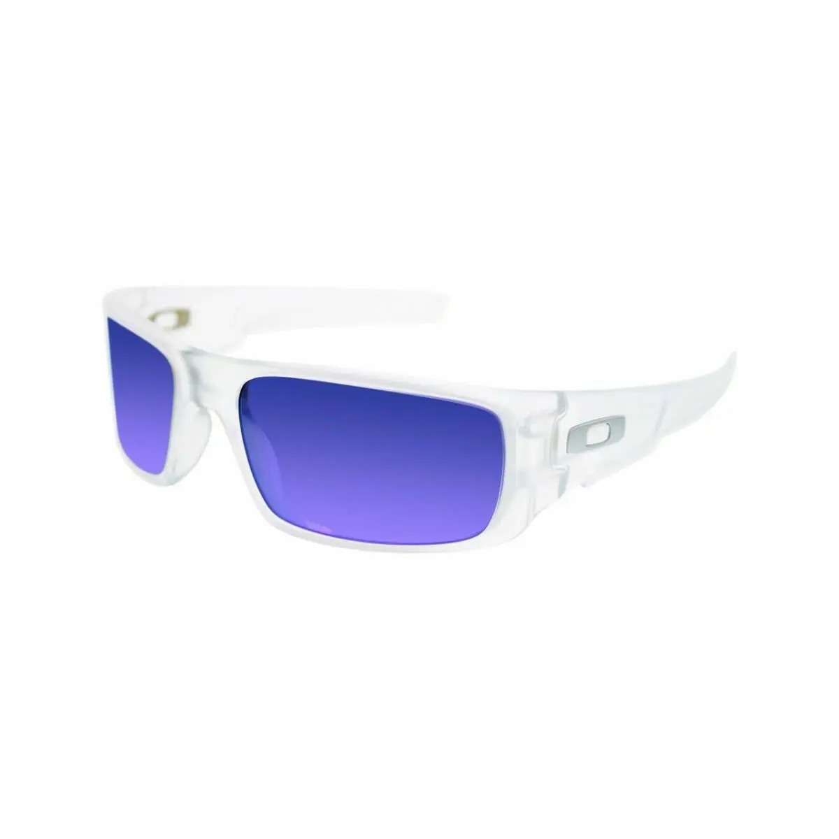 Crankshaft Violet Iridium Polar w/ Matte Clear Polarized Sunglasses R1604 by Oakley