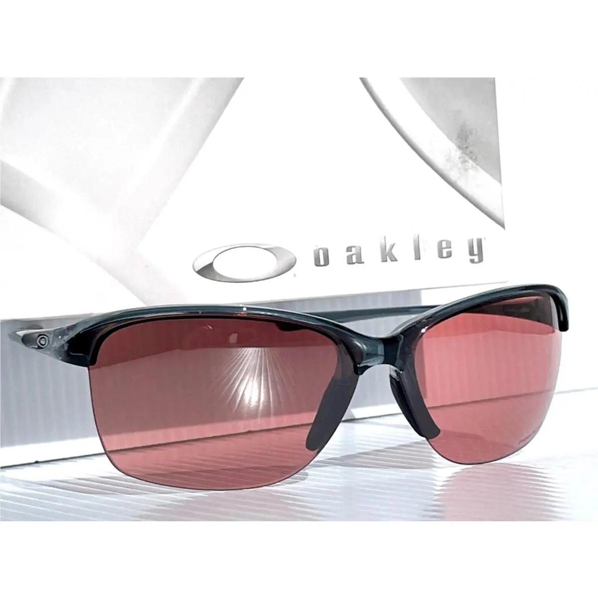 Unstoppable Crystal Black Prizm Dark Golf Lens Sunglass 9191-22 by Oakley