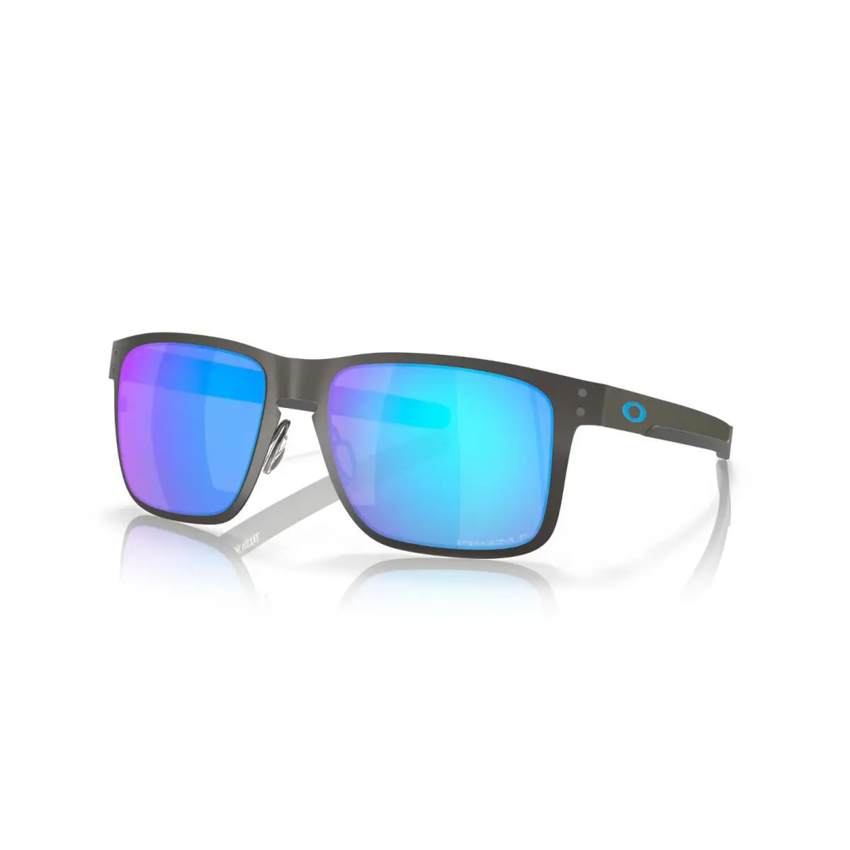 Sunglasses Holbrook Metal OO4123-0755 Gunmetal / Prizm Sapphire Polarized by Oakley