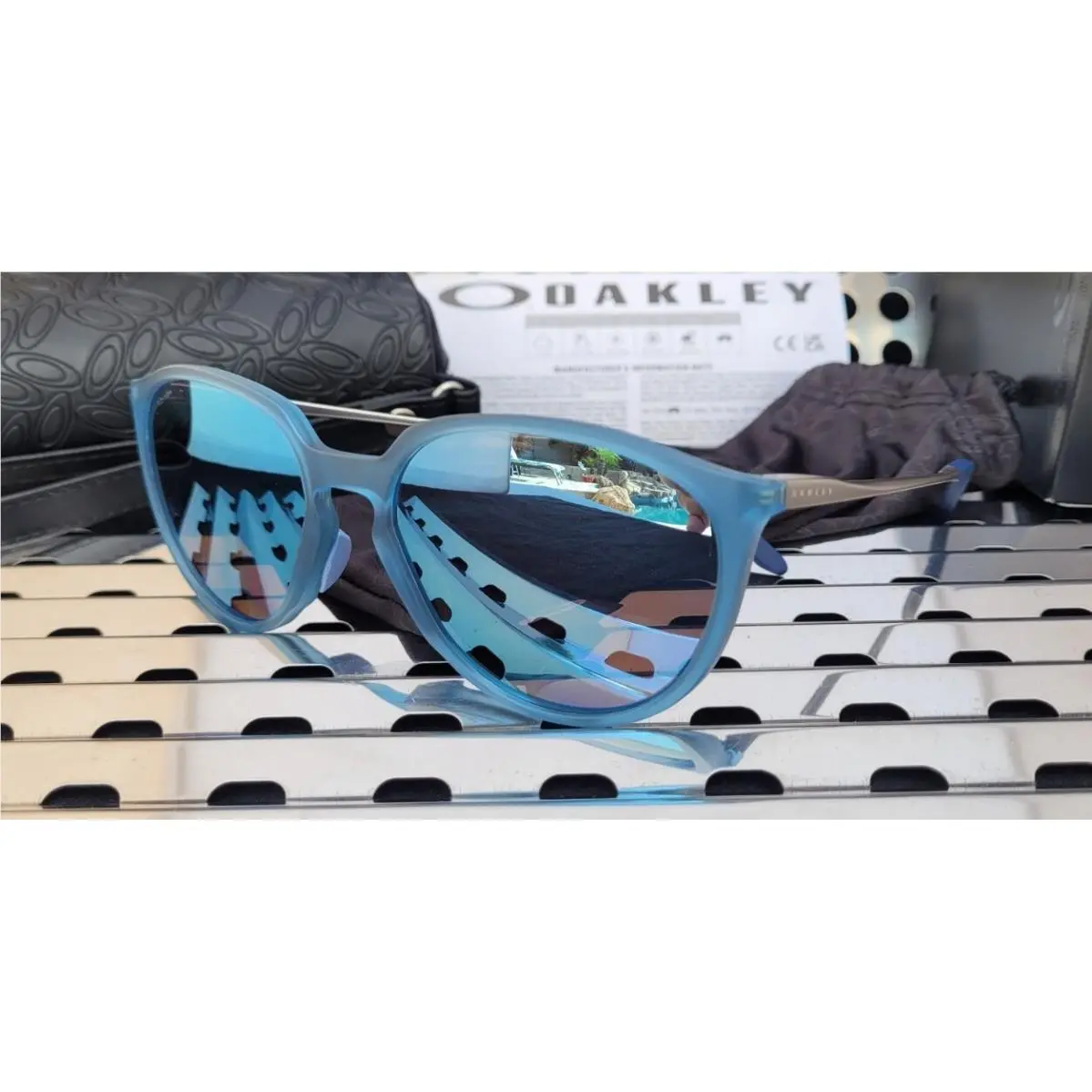 Sielo 9288-0457 Sunglasses Matte Stoash W/prizm Deep h2o Polarized by Oakley