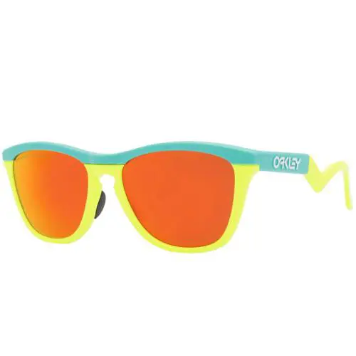 Frogskins Range OO9289 0255 Celeste/tennis Ball Yell Lenses Prizm Ruby by Oakley