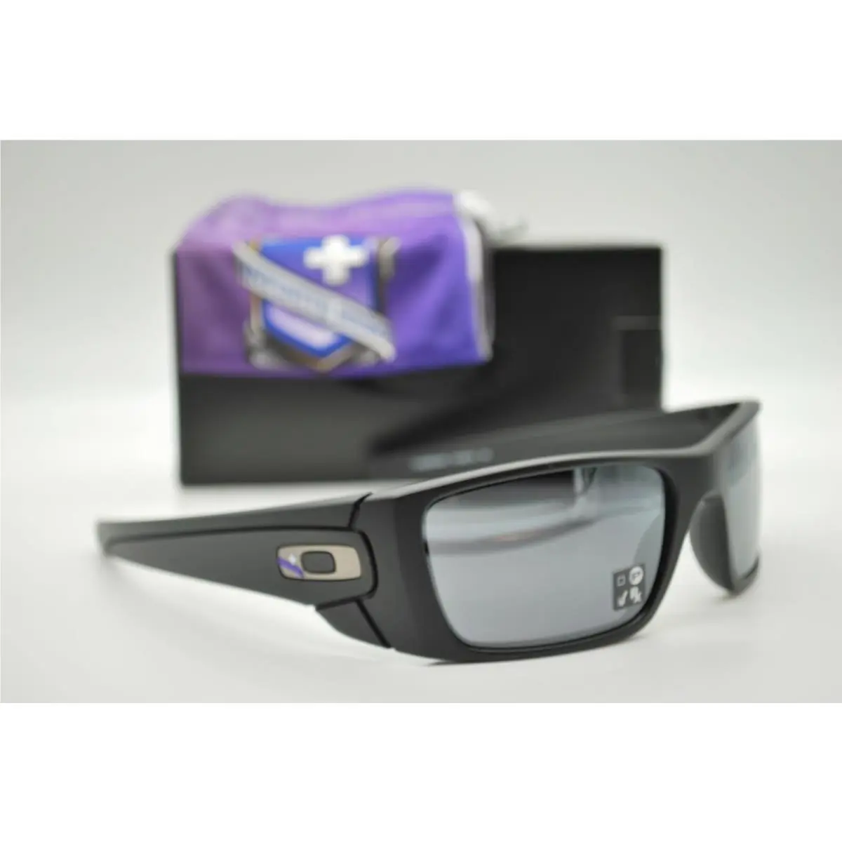 Oakley OO9096-I460 Fuel Cell Black Iridium Sunglasses RX 60-19