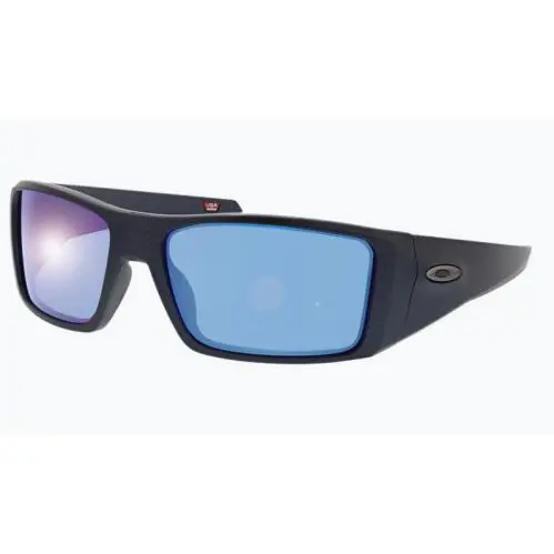 Sunglasses Heliostat OO9231-1361 Blue Steel Frames Prizm Sapphire Lenses by Oakley