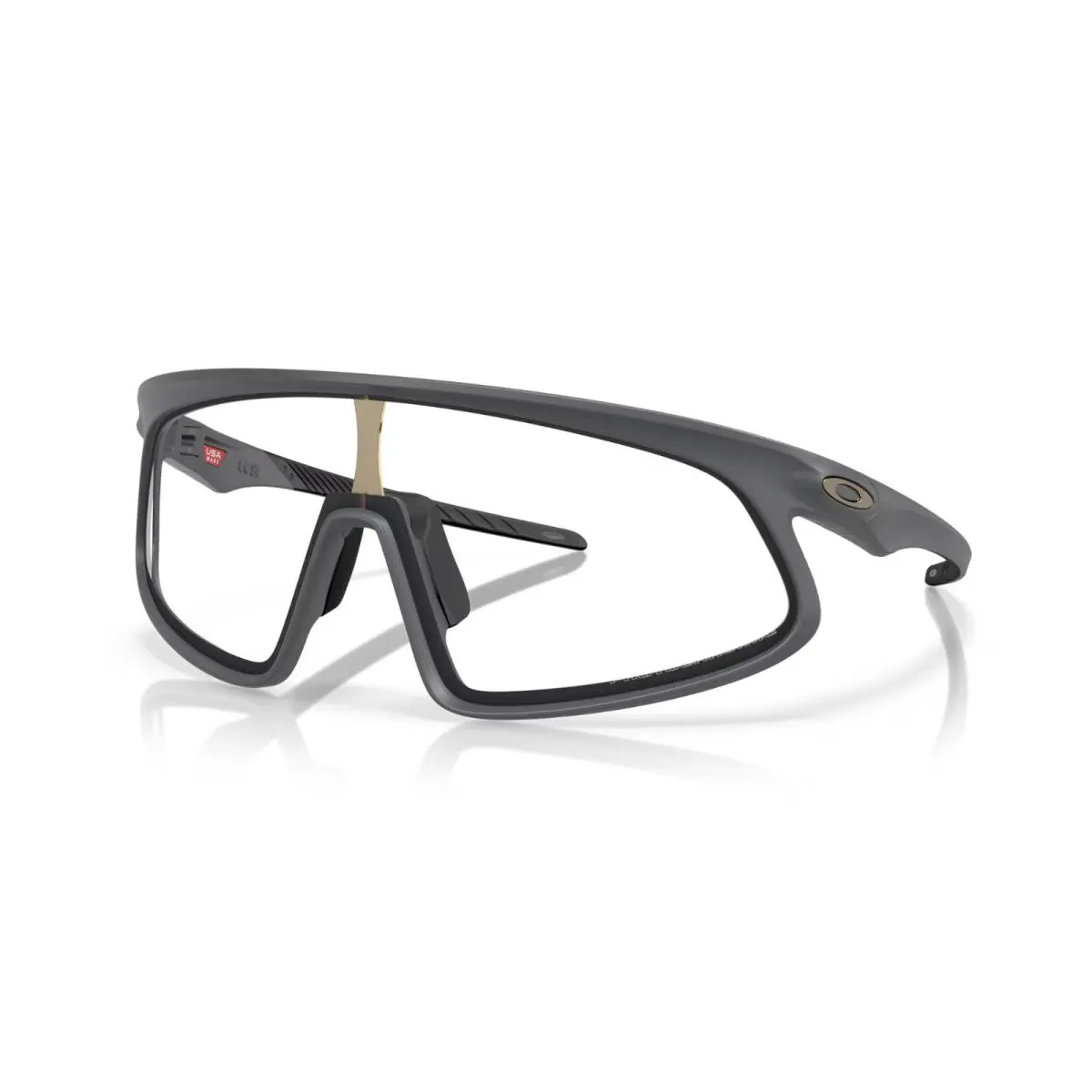 Sunglasses Rslv OO9484D-0649 Matte Carbon Shield Frames Photochromic Lens by Oakley